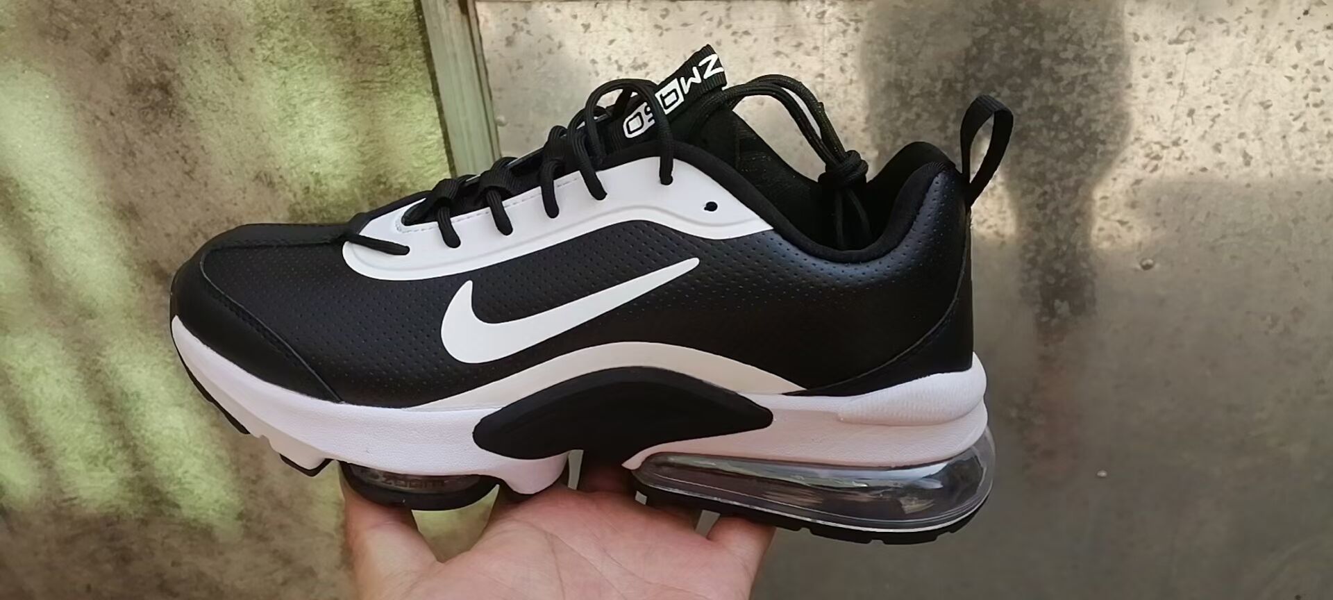 Nike Air Max 950 Leather Black White Shoes
